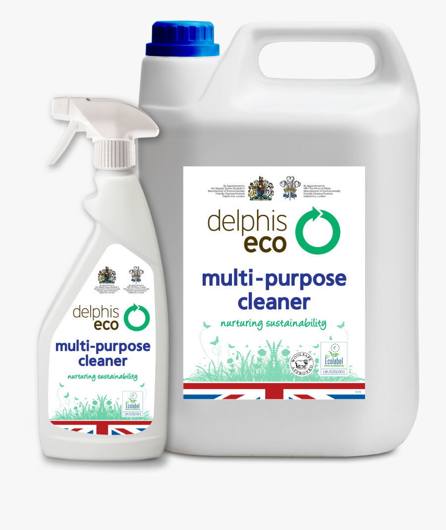 Delphis Eco Multipurpose Cleaner - Product Having Eco Mark, Transparent Clipart