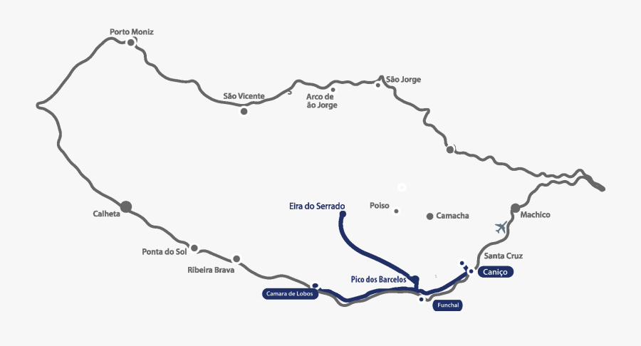 Transparent Madeira Png - Map, Transparent Clipart