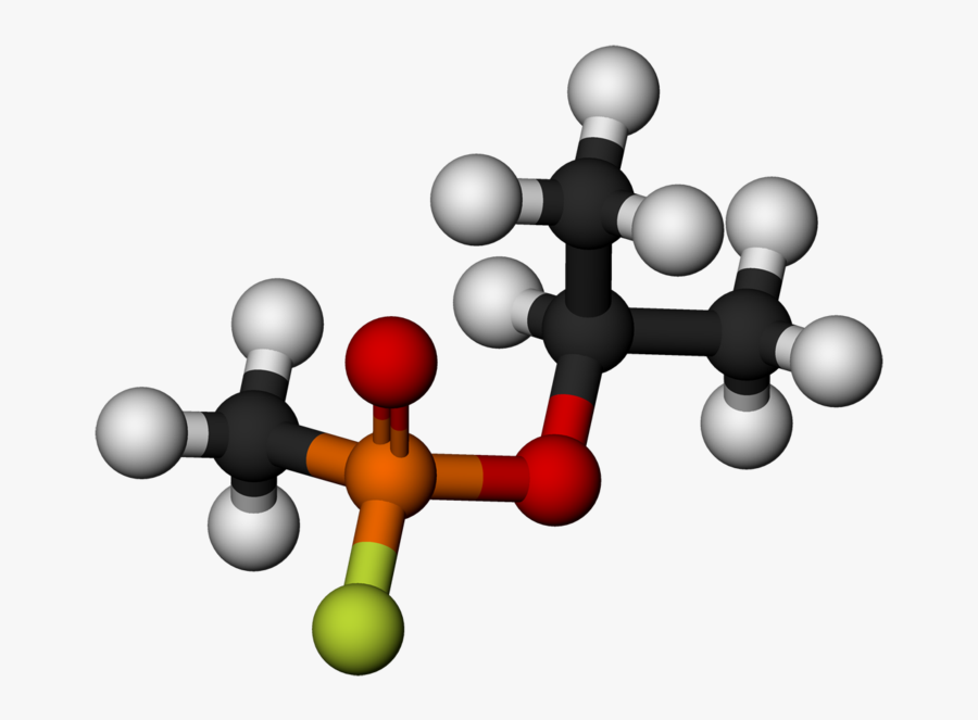 Sarin Molecule, Transparent Clipart
