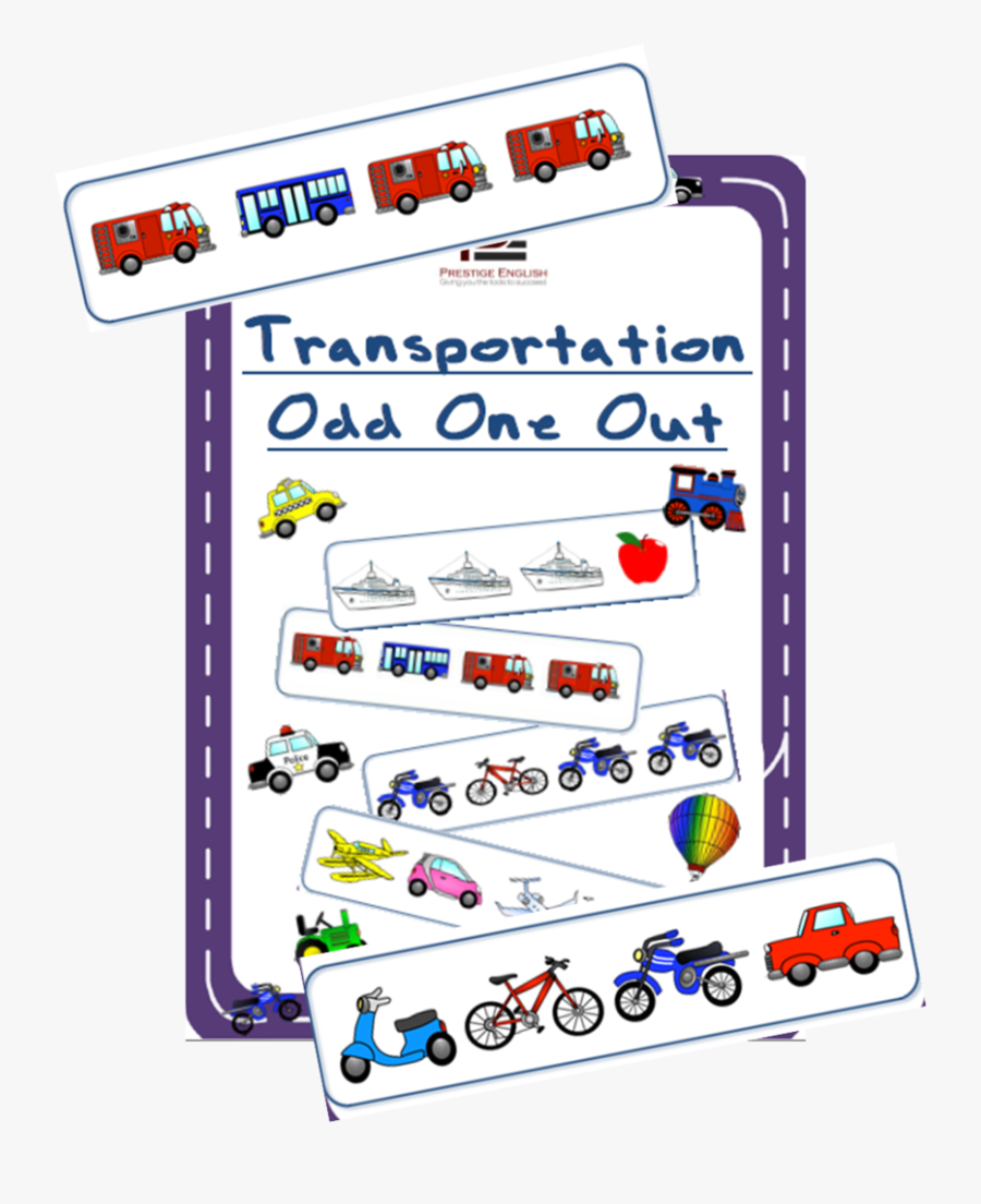 Transportation Clipart Worksheet, Transparent Clipart