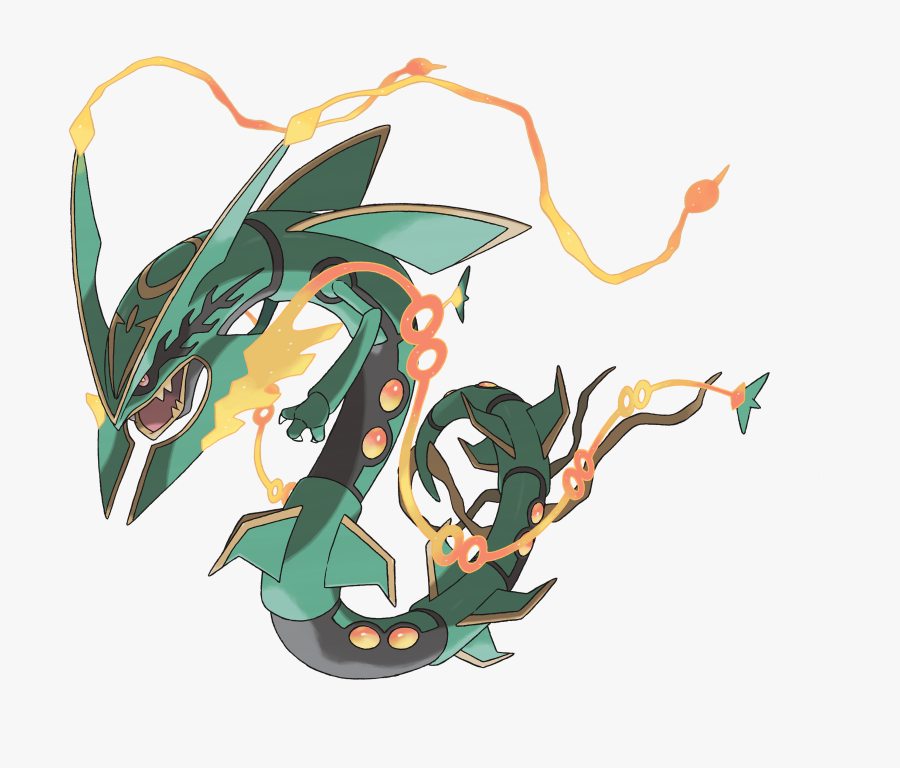 Image Pok Mon Know - Mega Rayquaza, Transparent Clipart