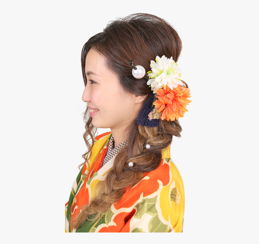 Clip Art Hairstyle Kyoto Rental Wargo - Kimono Hairstyles For Long Hair, Transparent Clipart