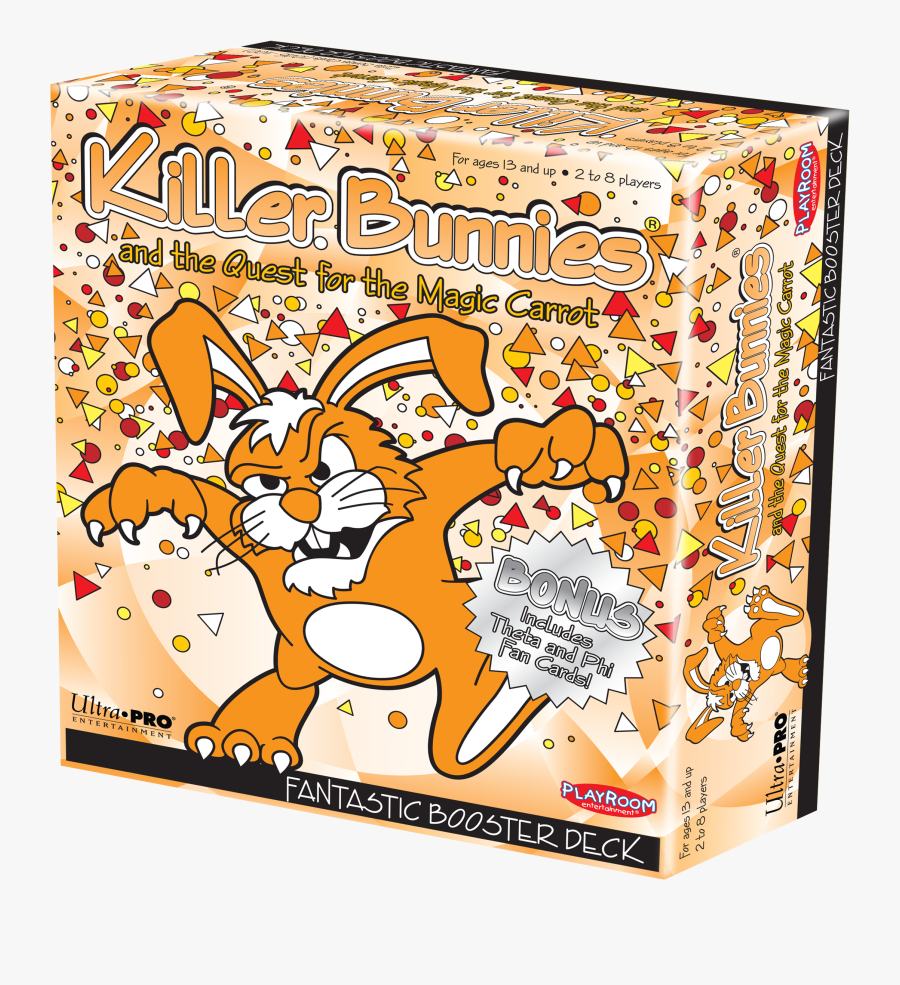 Killer Bunnies Fantastic Booster, Transparent Clipart