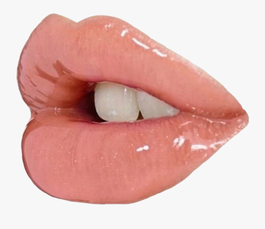 Clip Art Glossier Lip Gloss Clipart - Aesthetic Lips Png, Transparent Clipart
