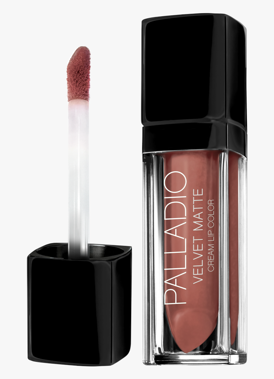 Transparent Lipgloss Clipart - Palladio Velvet Matte Cream Lip Color Pashmina, Transparent Clipart