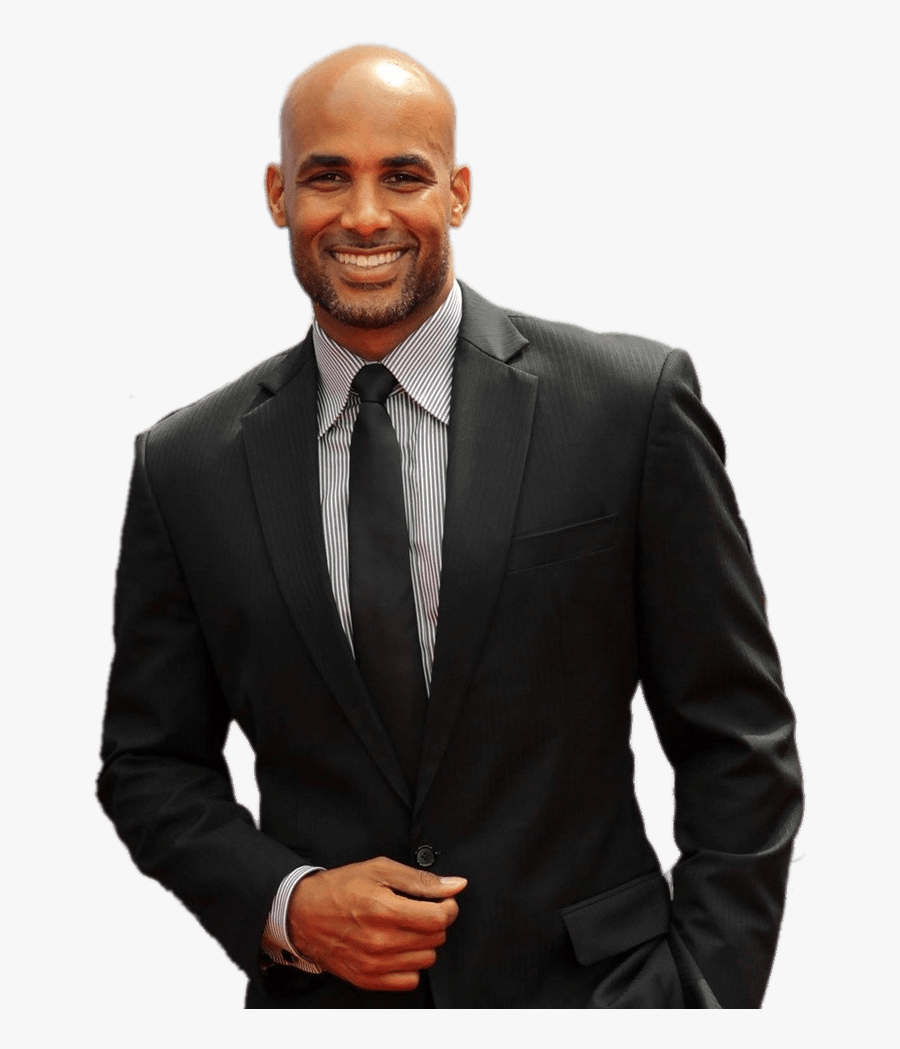 Boris Kodjoe Black Suit - Hombres Guapos De Color, Transparent Clipart