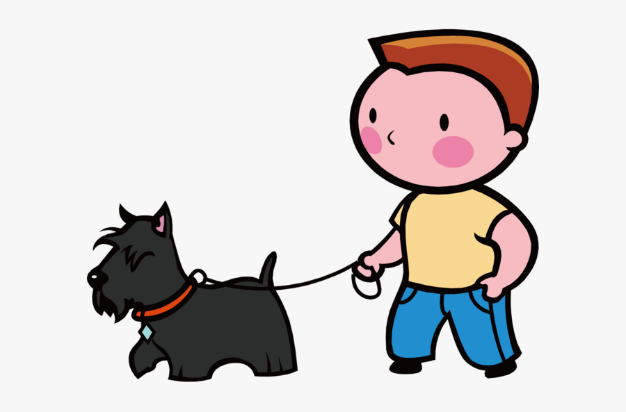 Dog Walking Clipart Images In Collection Page Transparent - Walk The Dog Clipart, Transparent Clipart