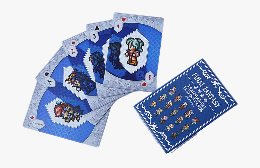 Cards Png Clipart Background - Final Fantasy Transparent Playing Cards, Transparent Clipart