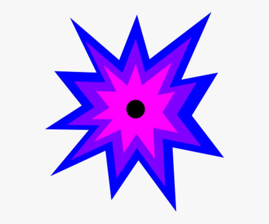 Clipart Of Variation, Purple B And B Cell - Gas Cylinder Blast Cartoon, Transparent Clipart