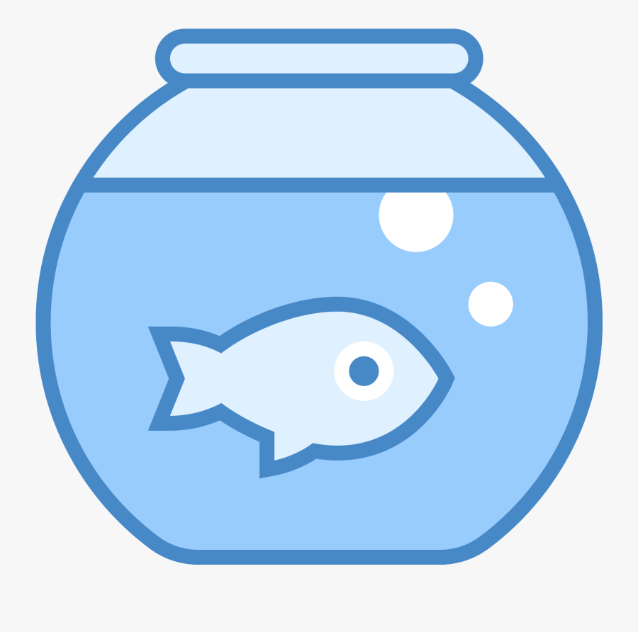 Fish Tank Icon Png Clipart , Png Download - Fish In A Tank Clipart, Transparent Clipart