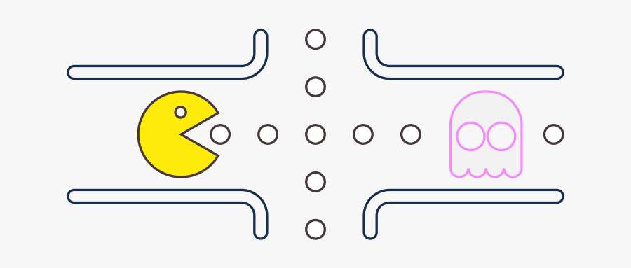 Pacman - Png Clipart Transparent Pac Man Png, Transparent Clipart