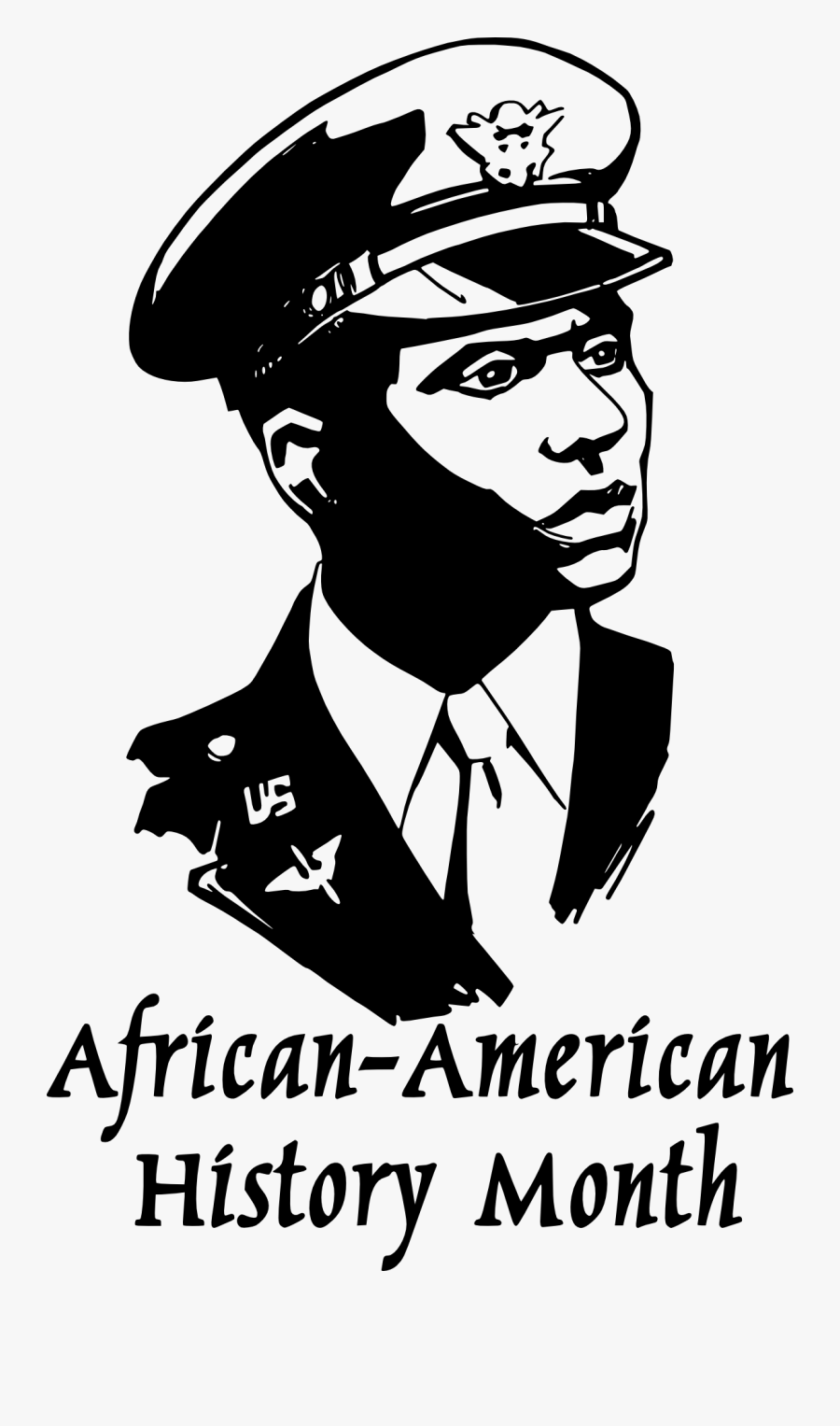 African American History Vector, Transparent Clipart