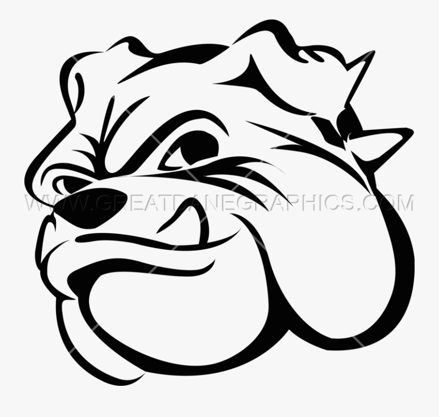 Cartoon Bulldog, Transparent Clipart