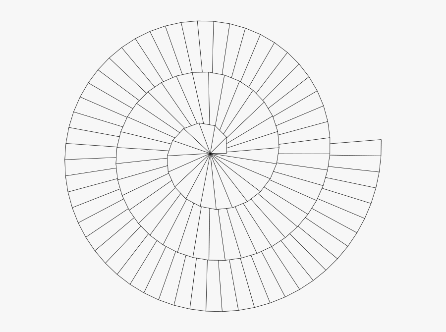 Spiral Of Theodorus, Transparent Clipart