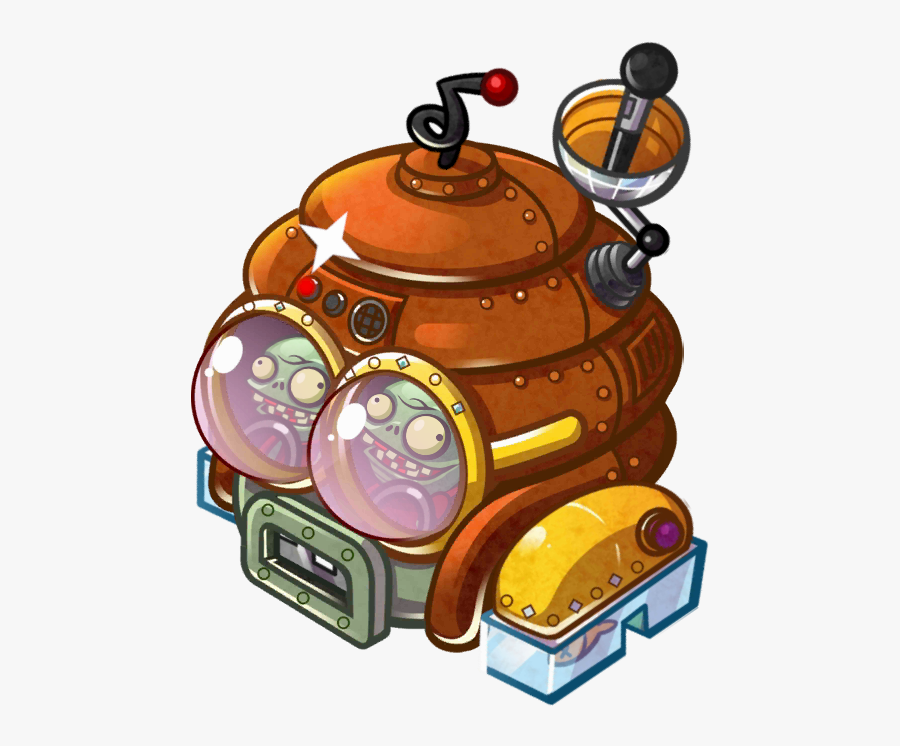 Discotron 3000 Plants Vs Zombies Heroes Plants Vs - Pvz Hero Tron, Transparent Clipart