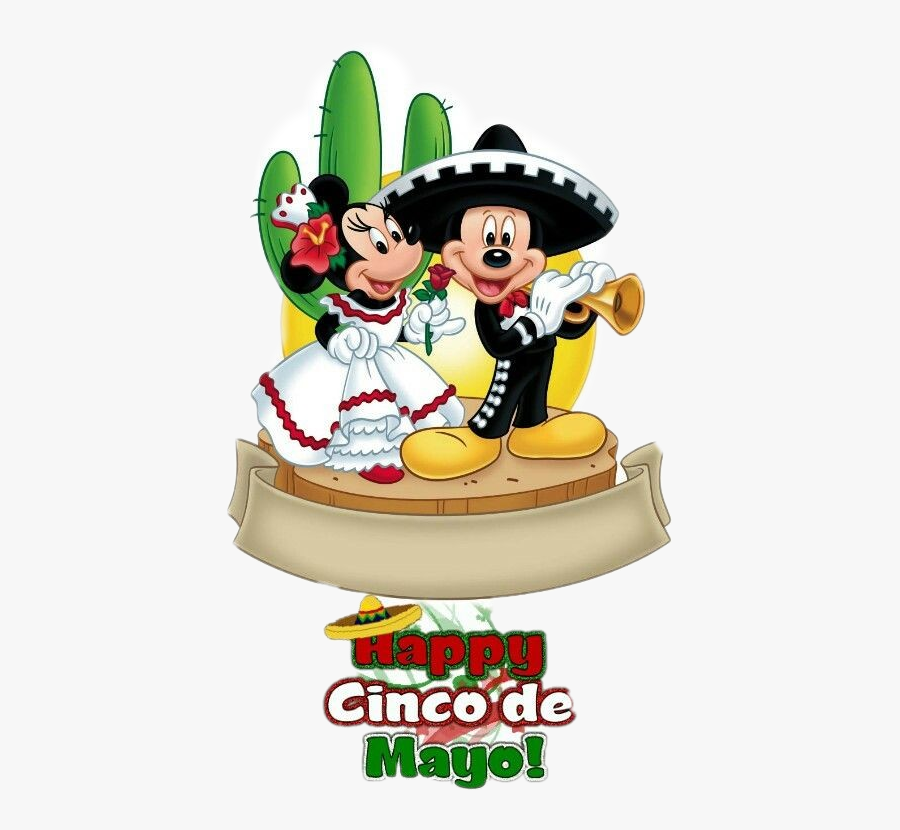Freetoedit Sccincodemayo Cincodemayo - Mickey Mouse Mexicano, Transparent Clipart