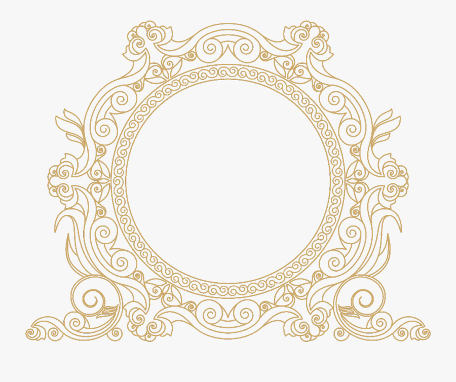 Transparent Paisley Pattern Clipart - اطارات تصميم, Transparent Clipart