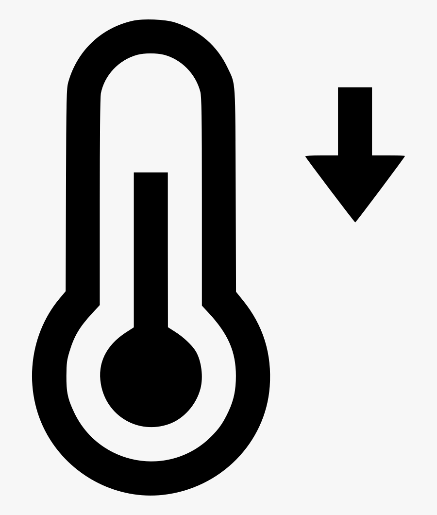 Clip Art Forecast Thermomete Temperature Svg - Heat Icon Png, Transparent Clipart
