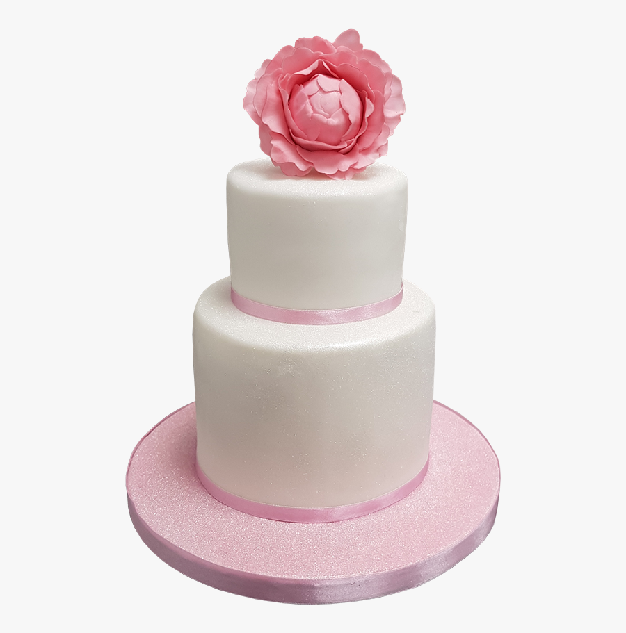 2 Tier Cake - Cake Decorating, Transparent Clipart