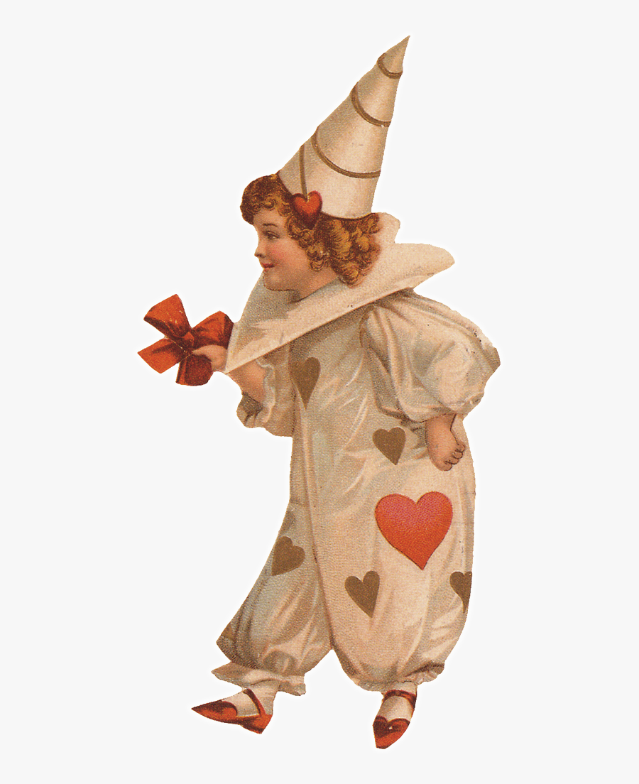 Vintage Clown - Vintage Clown Transparent Background, Transparent Clipart