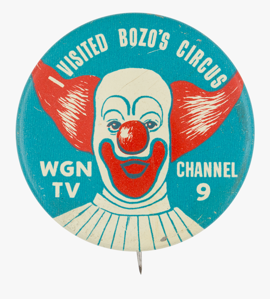 Transparent Vintage Tv Png - Bozo Button, Transparent Clipart