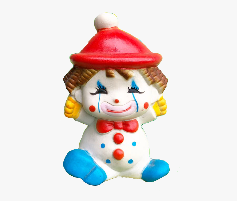 #clown #doll #toy #cute #colorful #multicolor #costume - Vintage Clown Doll Png, Transparent Clipart
