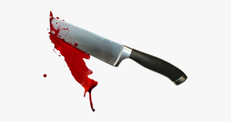 #blood #knife #tag@roz - Knife With Blood Transparent Background, Transparent Clipart