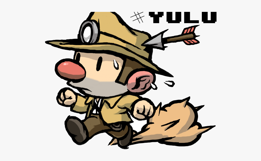 Spelunky Character, Transparent Clipart