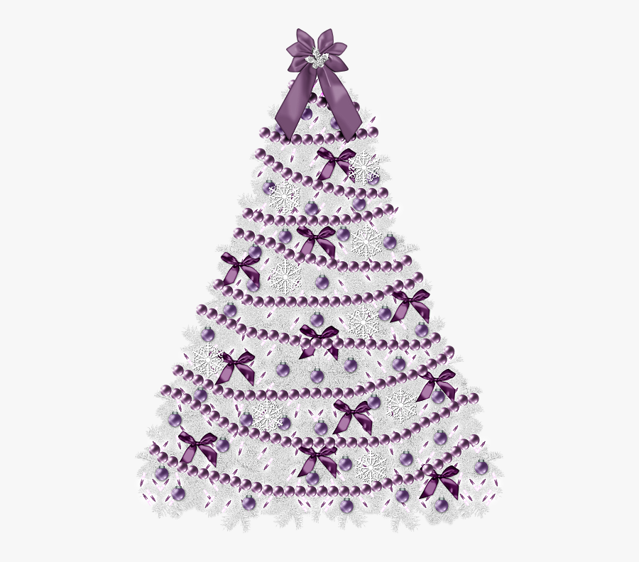 Transparent Purple Christmas Clipart - Purple Christmas Clip Art, Transparent Clipart