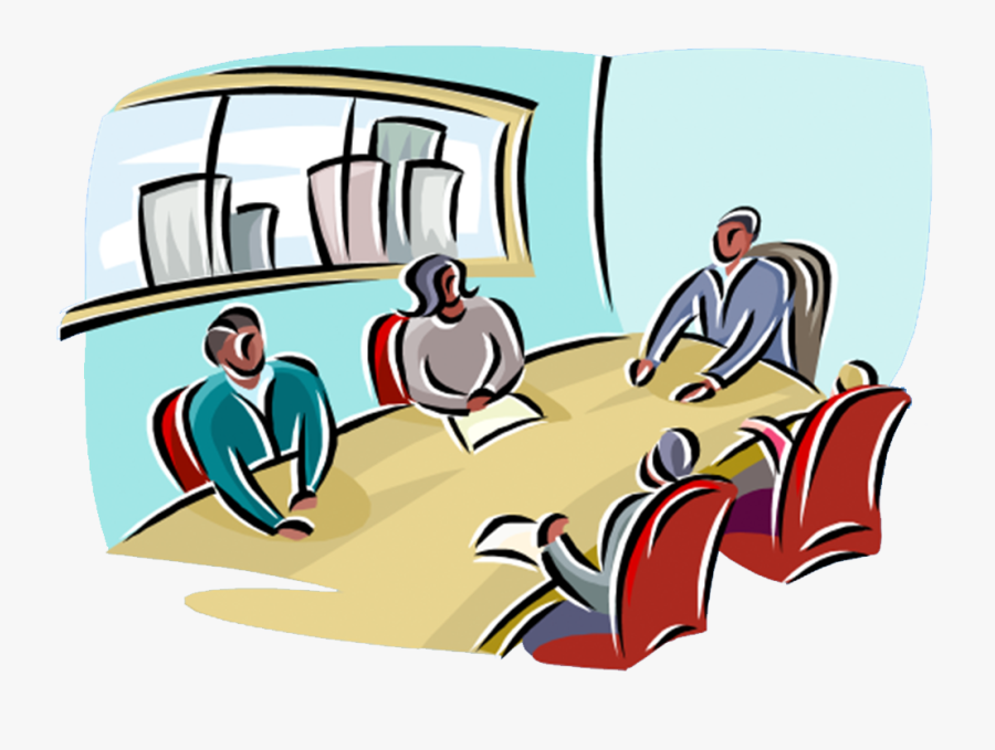 Meeting Clipart Trustee - Conference Room Clipart, Transparent Clipart