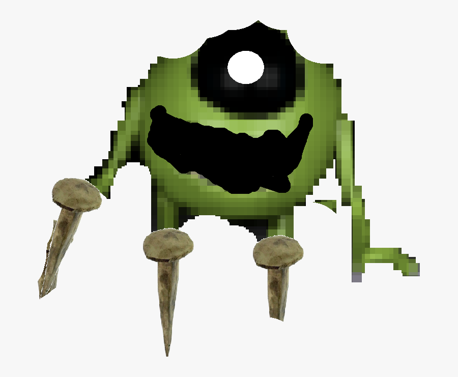 Nightmare Mike Wasowski - Mike Wazowski, Transparent Clipart