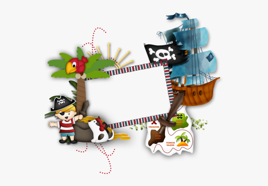 Pirate Birthday Party Png, Transparent Clipart