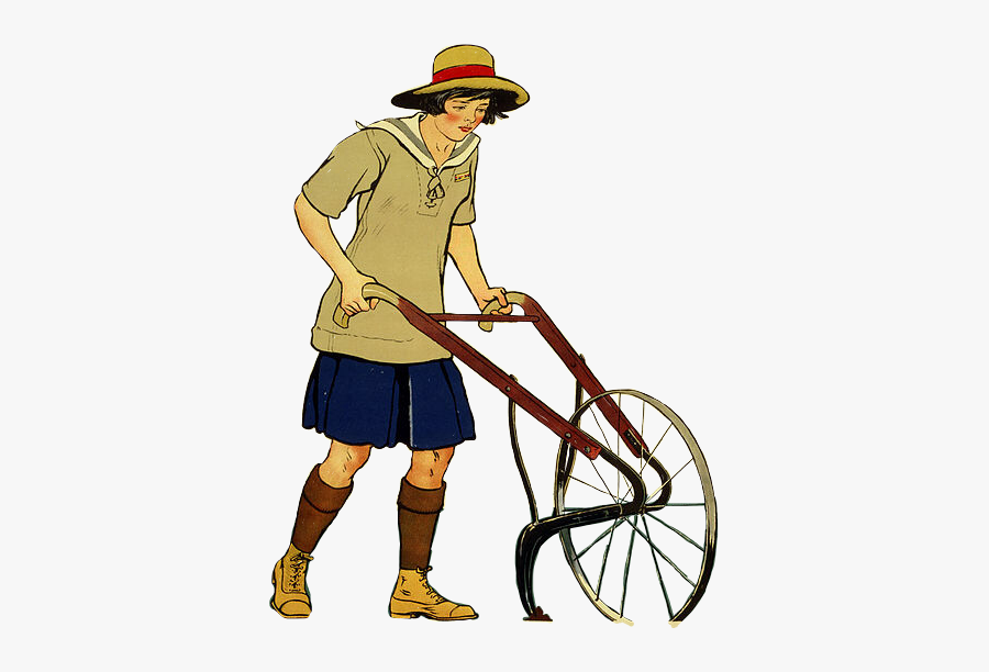 #gardener #garden #boy #gardening #working #retro #vintage - School War Propaganda Posters, Transparent Clipart