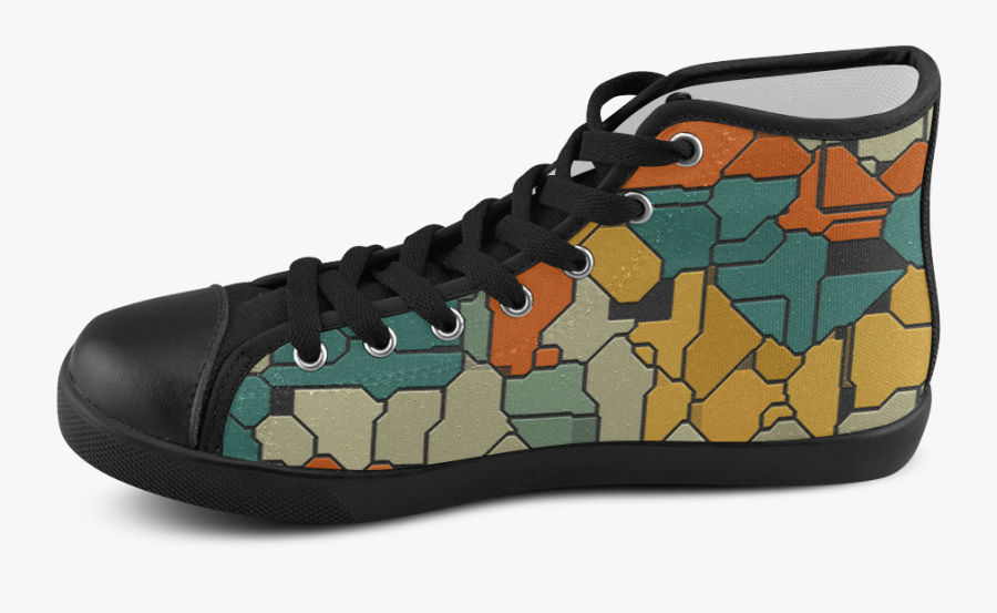 Transparent Retro Shapes Png - High-top, Transparent Clipart