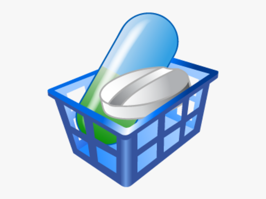 Drug Basket Icon, Transparent Clipart