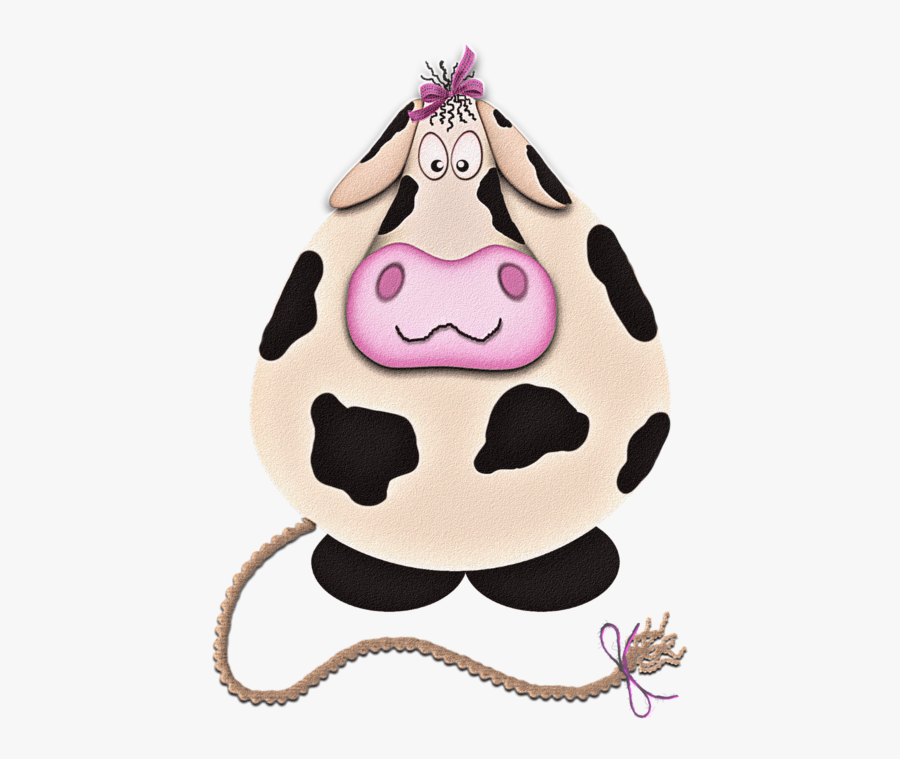 Transparent Fat Cow Clipart - Cartoon, Transparent Clipart