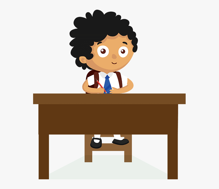 Learn And Study Geography At School Pupil Boy - School Pupil Png, Transparent Clipart