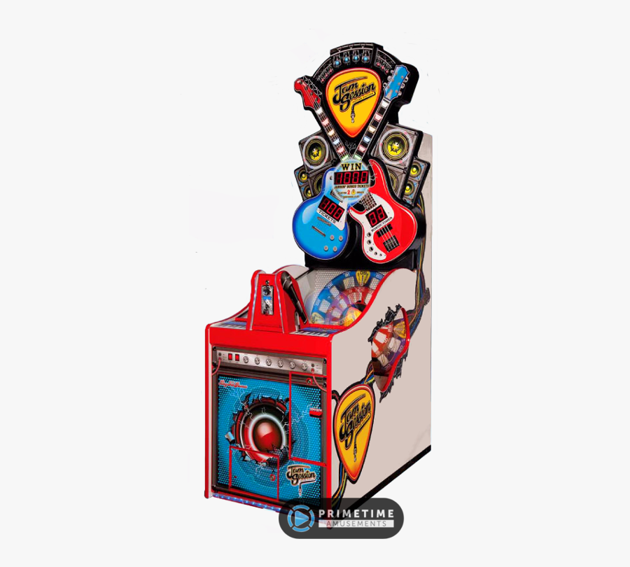 Jam Session Quick Coin Redemption Game By Bay Tek Games - Jam Session Arcade Game, Transparent Clipart