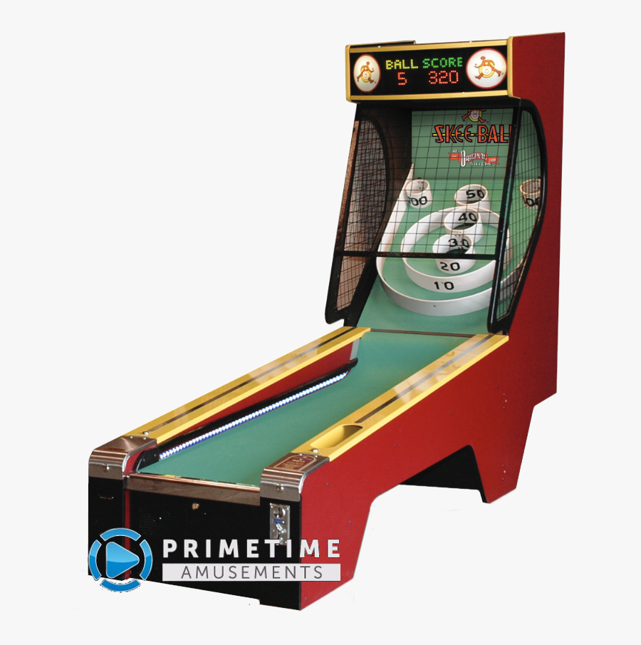 Skee Ball Classic Alley New Style Arcade - Skee Ball Arcade Game, Transparent Clipart