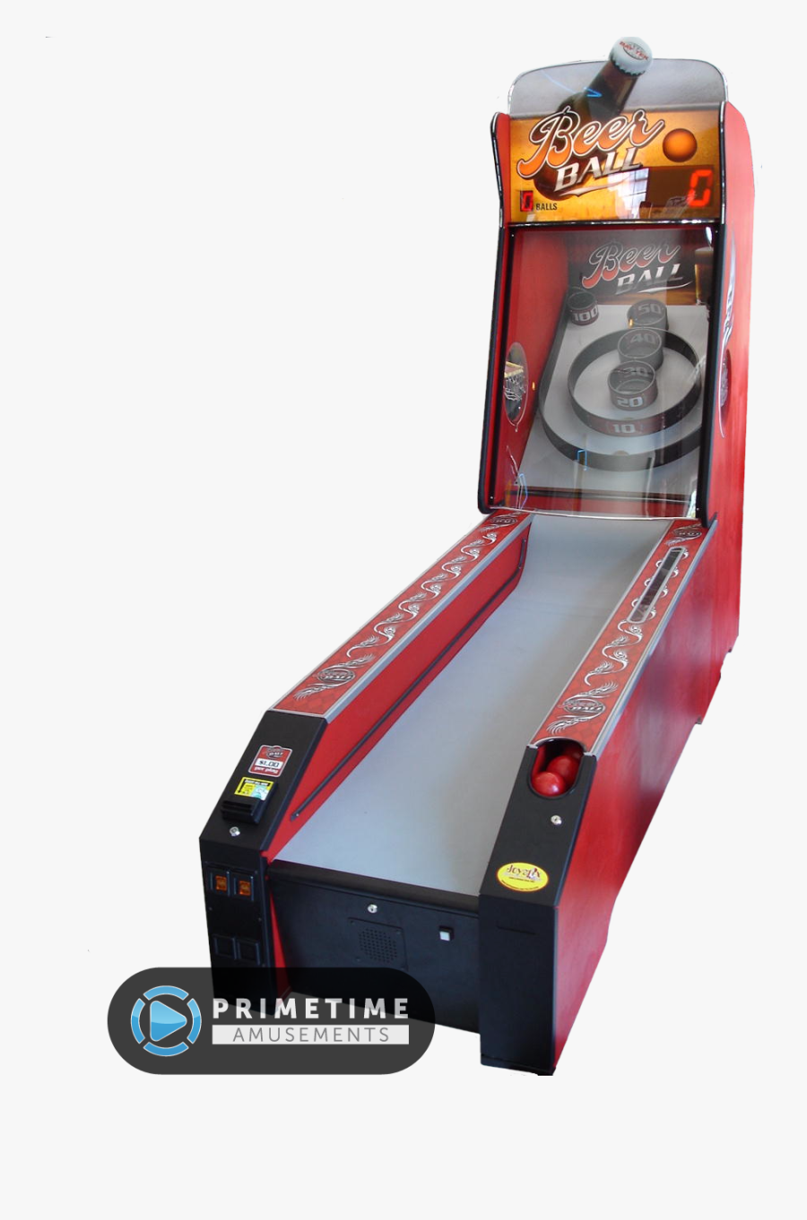 Beer Ball Classic Alley Bowler By Bay Tek Games - Beer Ball Arcade, Transparent Clipart
