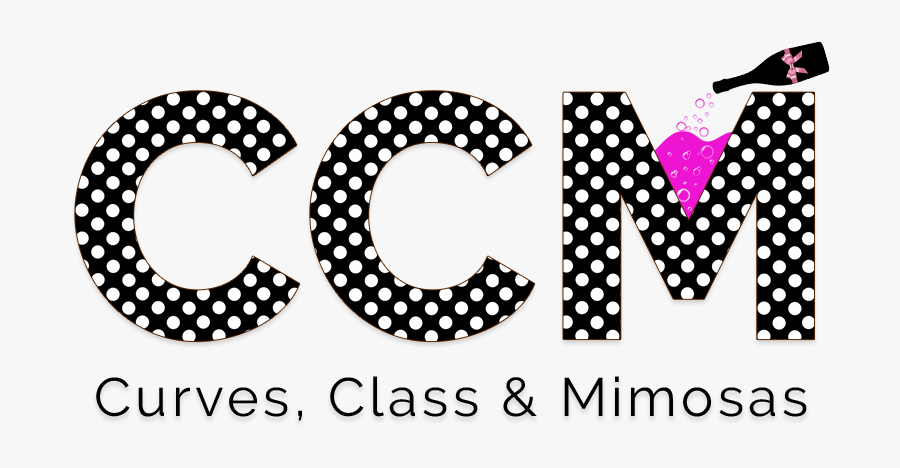 Curves Class And Mimoso Small - Polka Dot, Transparent Clipart