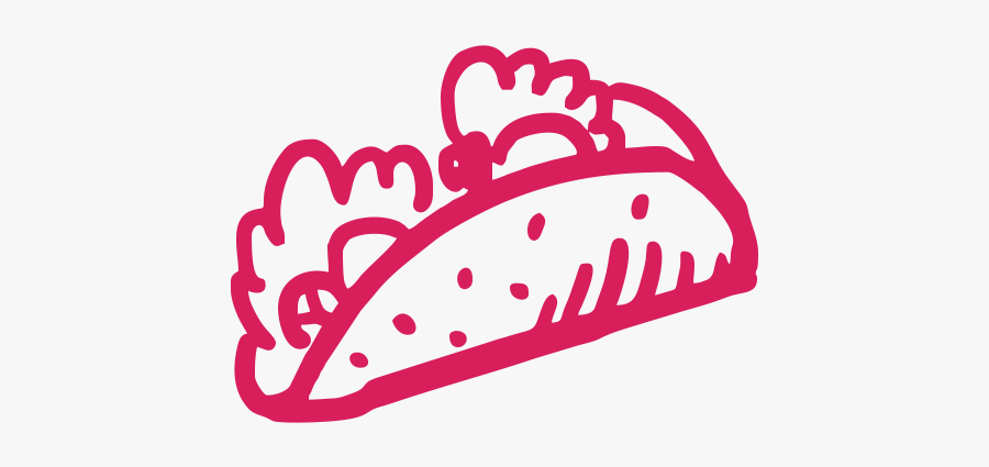 Comida Chatarra Blanco Y Negro Png, Transparent Clipart