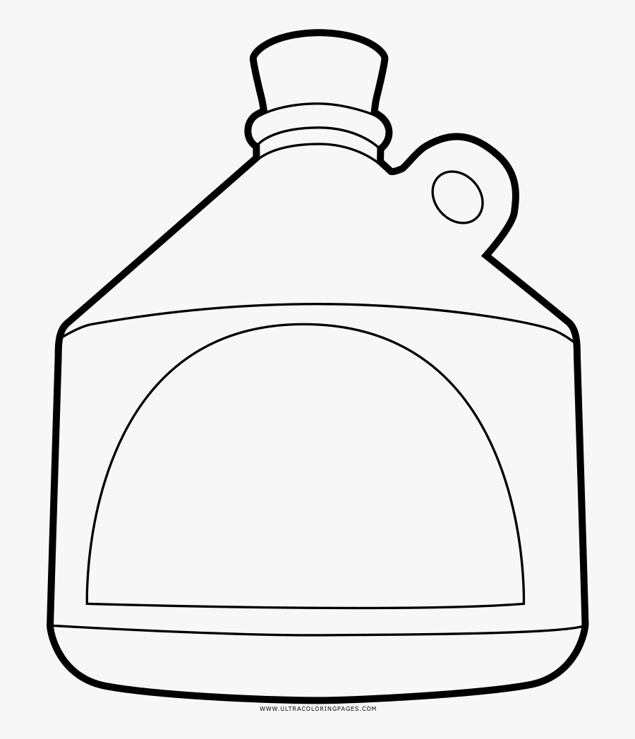Growler Coloring Page - Line Art, Transparent Clipart