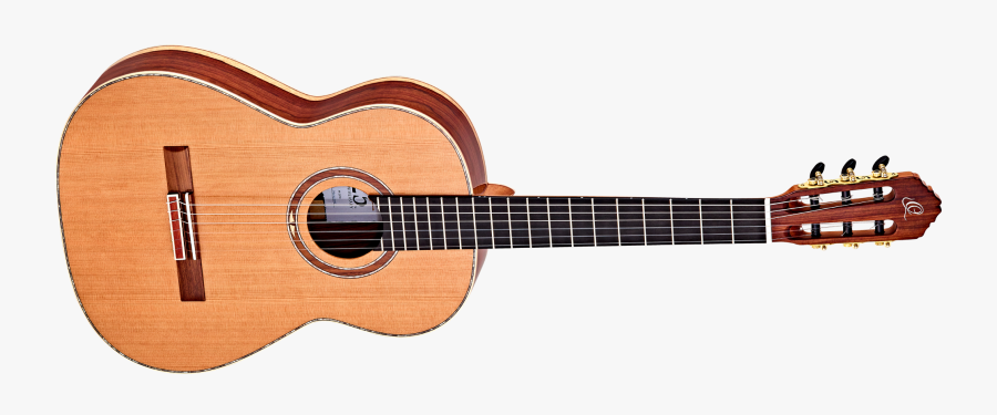 Nylon String Guitar With Cutaway , Transparent Cartoons - Tenson Classic Guitar 4 4, Transparent Clipart