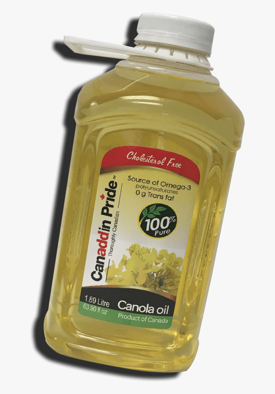 Canola Oil Bottle - Plastic Bottle, Transparent Clipart