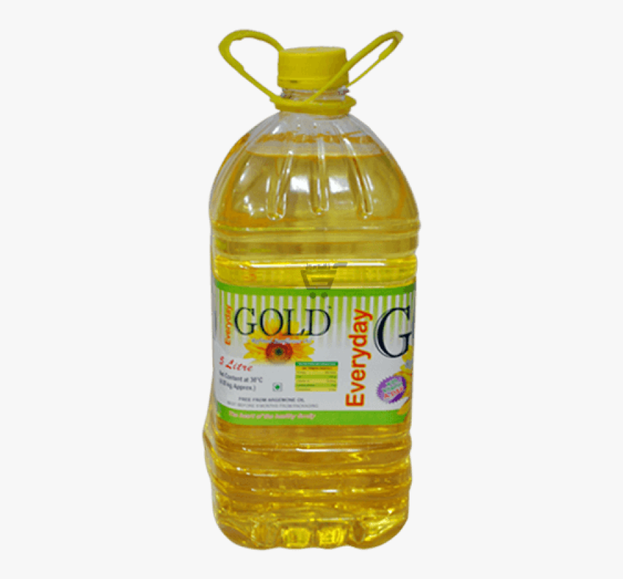 Gold Sunflower Oil Png Image - Cooking Oil Png Transparent, Transparent Clipart