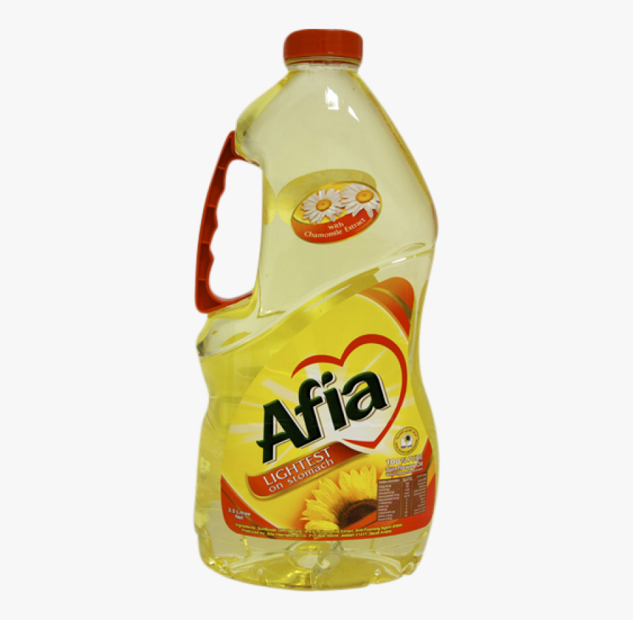 Afia Sunflower Oil Png Image - Afia Sunflower Oil 1.8 L, Transparent Clipart
