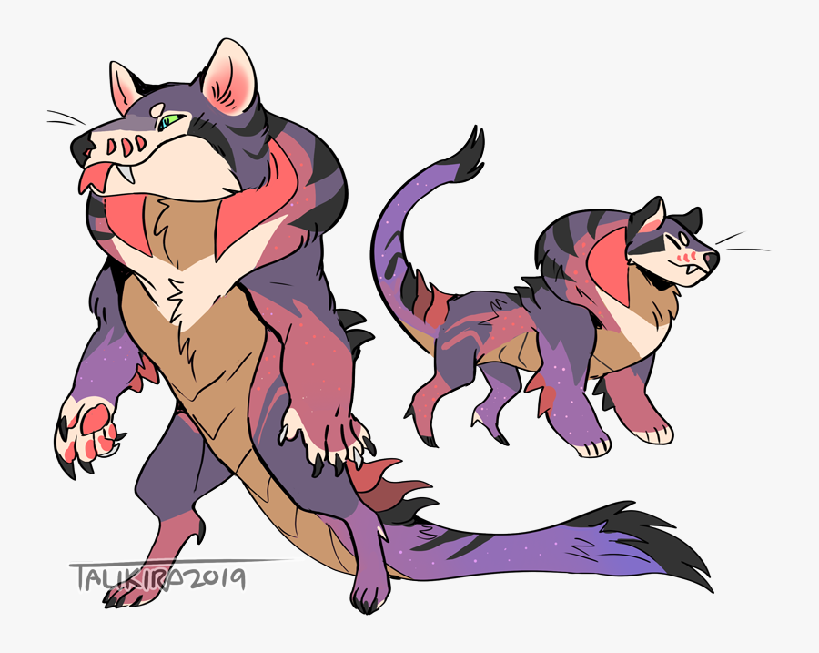 Piecreature 🡢 Tasmanian Devil Cobra - Cartoon, Transparent Clipart