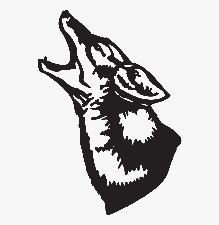 Coyote Decals, Transparent Clipart