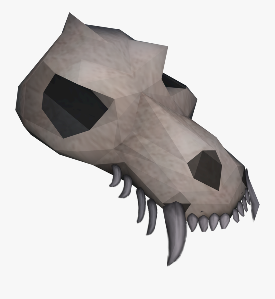 Transparent Wolf Skull Png - Origami, Transparent Clipart